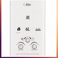 Idurable 'N' Smart Automatic Multiple Safety System & Anti-Rust Coating-A-6 6 L Instant Water Geyser-1