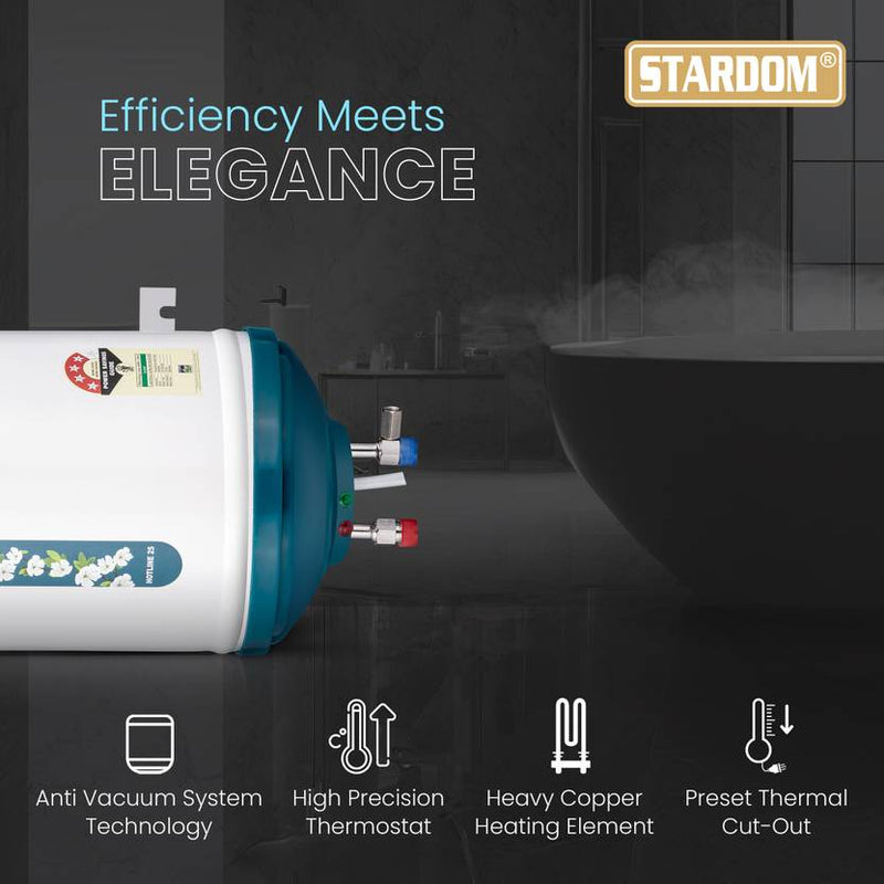 Stardom HOTLINE 25SERIES 25 L Storage Water Geyser-3