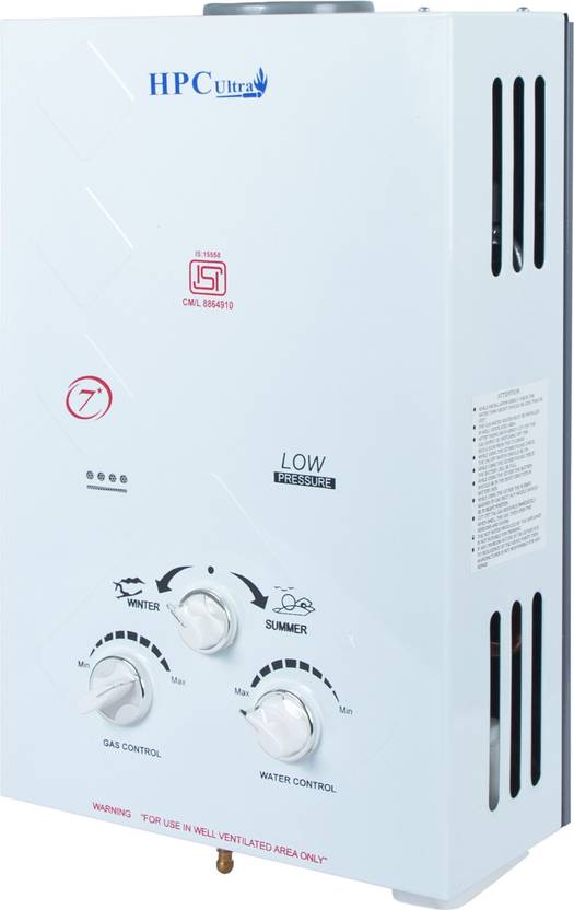 HPC ultra RIO-LCD-800 6 L Gas Water Geyser