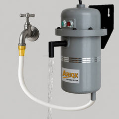 Ariqx 1L Instant Portable Geyser Silver(AQFLP-SLVR-26) 1 L Instant Water Geyser-1