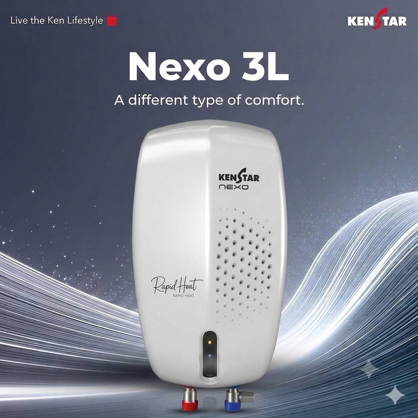 Kenstar KGTNEXO3WP6V3K-DPA 3 L Instant Water Geyser