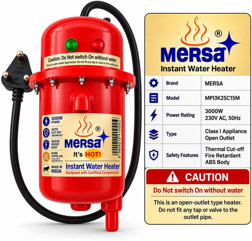 Mersa MYM25M1M 1.5 L Instant Water Geyser-2