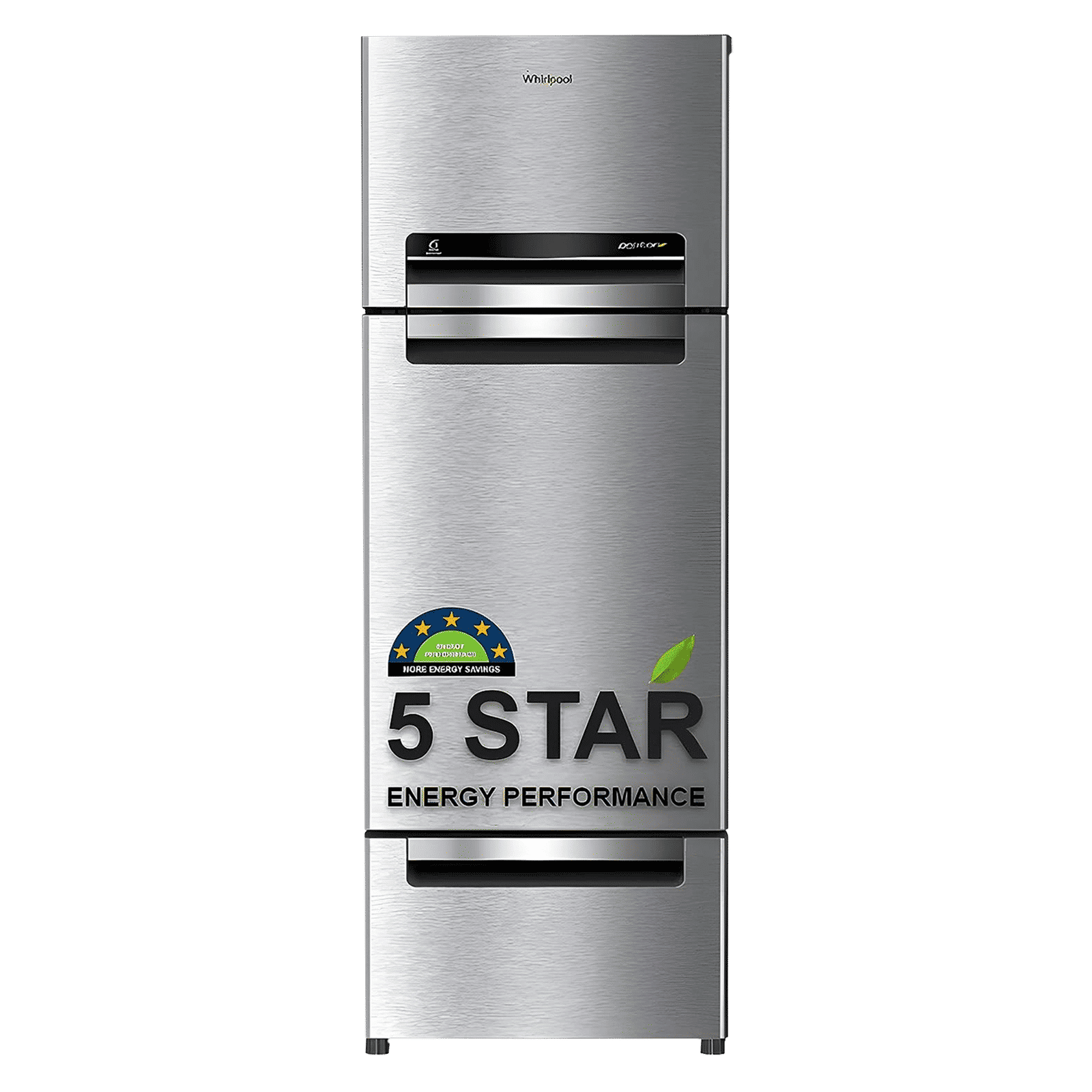 Whirlpool Protton 215 Litres Frost Free Triple Door Refrigerator with 6th Sense ActiveFresh Technology (20807, Alpha Steel)