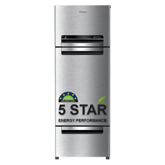 Whirlpool Protton 215 Litres Frost Free Triple Door Refrigerator with 6th Sense ActiveFresh Technology (20807, Alpha Steel)