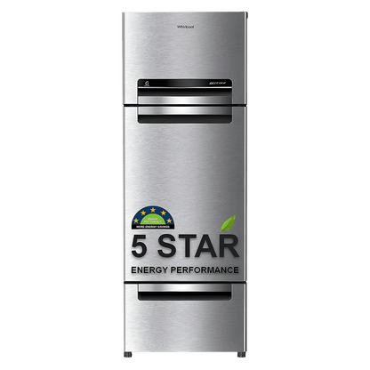 Whirlpool Protton 215 Litres Frost Free Triple Door Refrigerator with 6th Sense ActiveFresh Technology (20807, Alpha Steel)