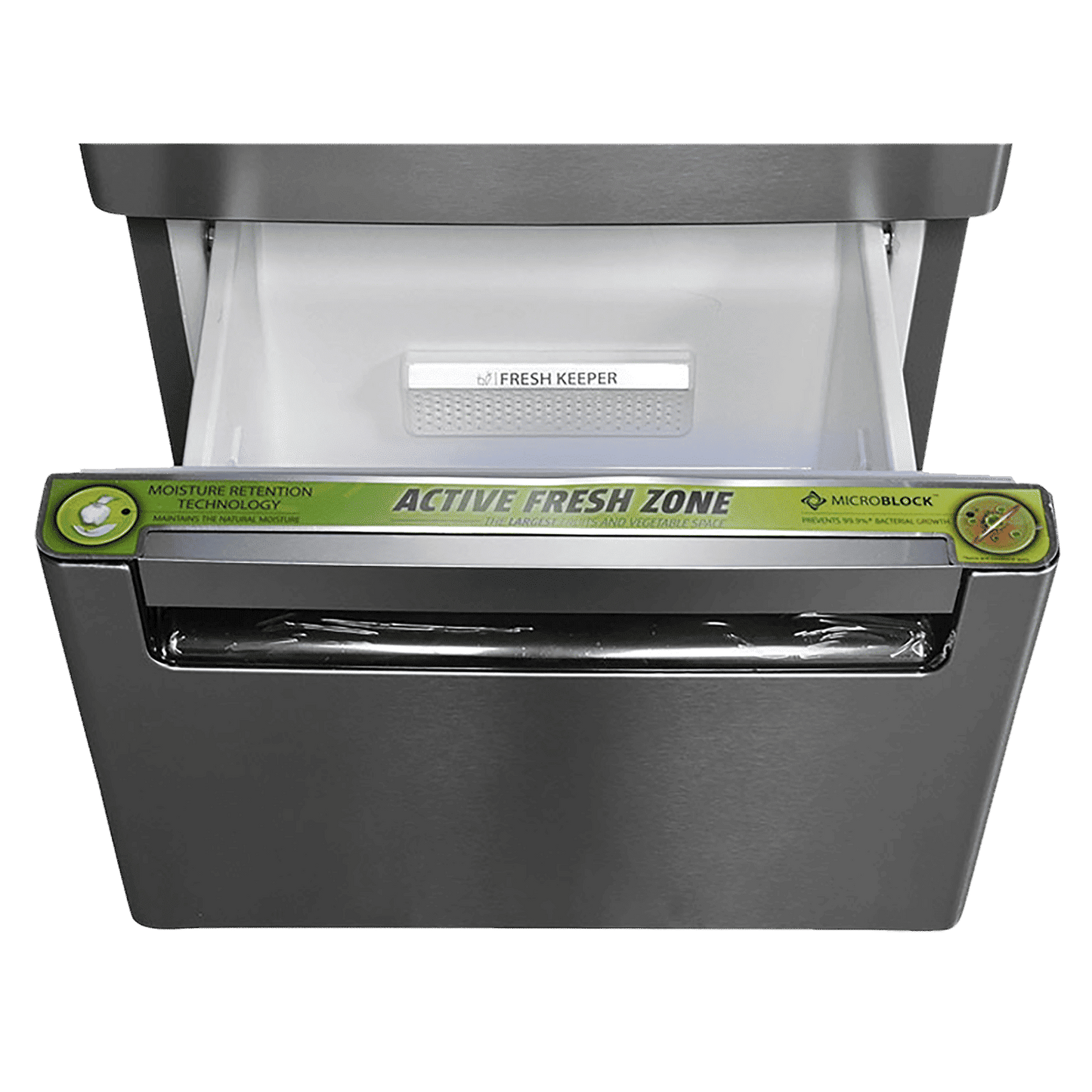 Whirlpool Protton 215 Litres Frost Free Triple Door Refrigerator with 6th Sense ActiveFresh Technology (20807, Alpha Steel)