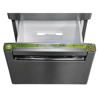 Whirlpool Protton 215 Litres Frost Free Triple Door Refrigerator with 6th Sense ActiveFresh Technology (20807, Alpha Steel)