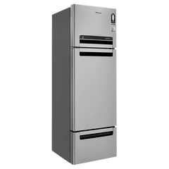 Whirlpool Protton 215 Litres Frost Free Triple Door Refrigerator with 6th Sense ActiveFresh Technology (20807, Alpha Steel)