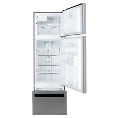 Whirlpool Protton 300 Litres Frost Free Triple Door Refrigerator with 6th Sense ActiveFresh Technology (20817, Alpha Steel)