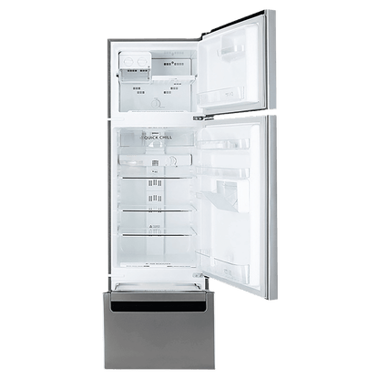 Whirlpool Protton 300 Litres Frost Free Triple Door Refrigerator with 6th Sense ActiveFresh Technology (20817, Alpha Steel)