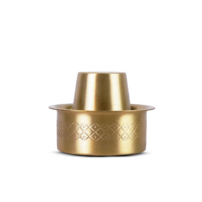 Brass Coffee Davara & Tumbler - Big