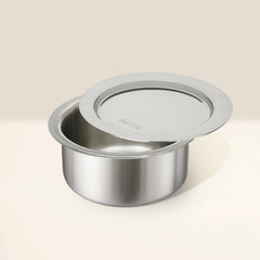 Meyer Trivantage 20cm Tri-Ply Stainless Steel Tope With Lid