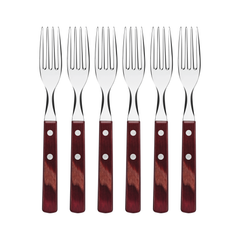 Polywood Forks Set 6Pc - Red