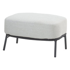 Locator Outdoor Sofa Set 2 Seater, 2 Single seater with ottoman and 1 Center Table Set (Dark Grey) Braided & Rope