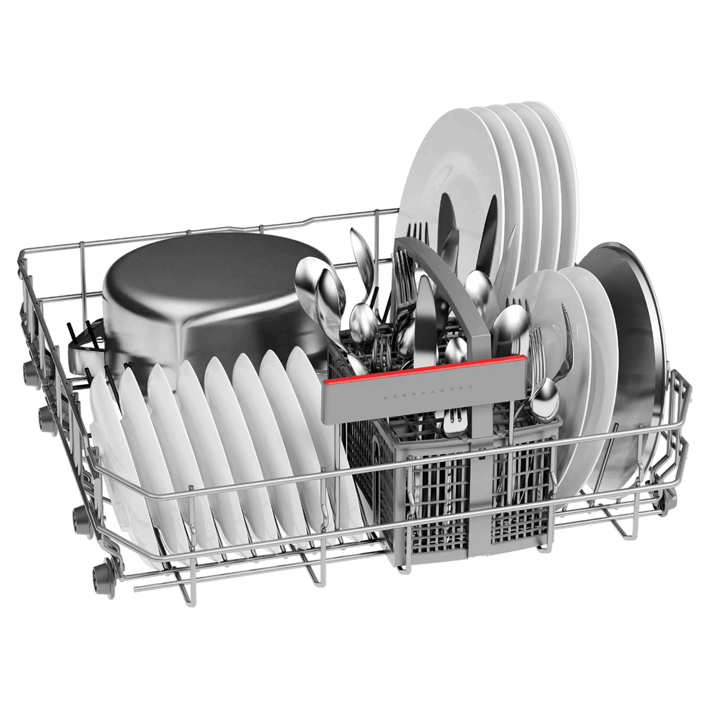 BOSCH Series 6 13 Place Settings Free Standing Dishwasher with Glass Protection Technology (White)