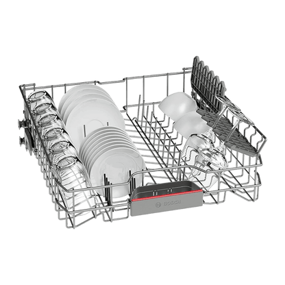 BOSCH Series 6 13 Place Settings Free Standing Dishwasher with Glass Protection Technology (White)