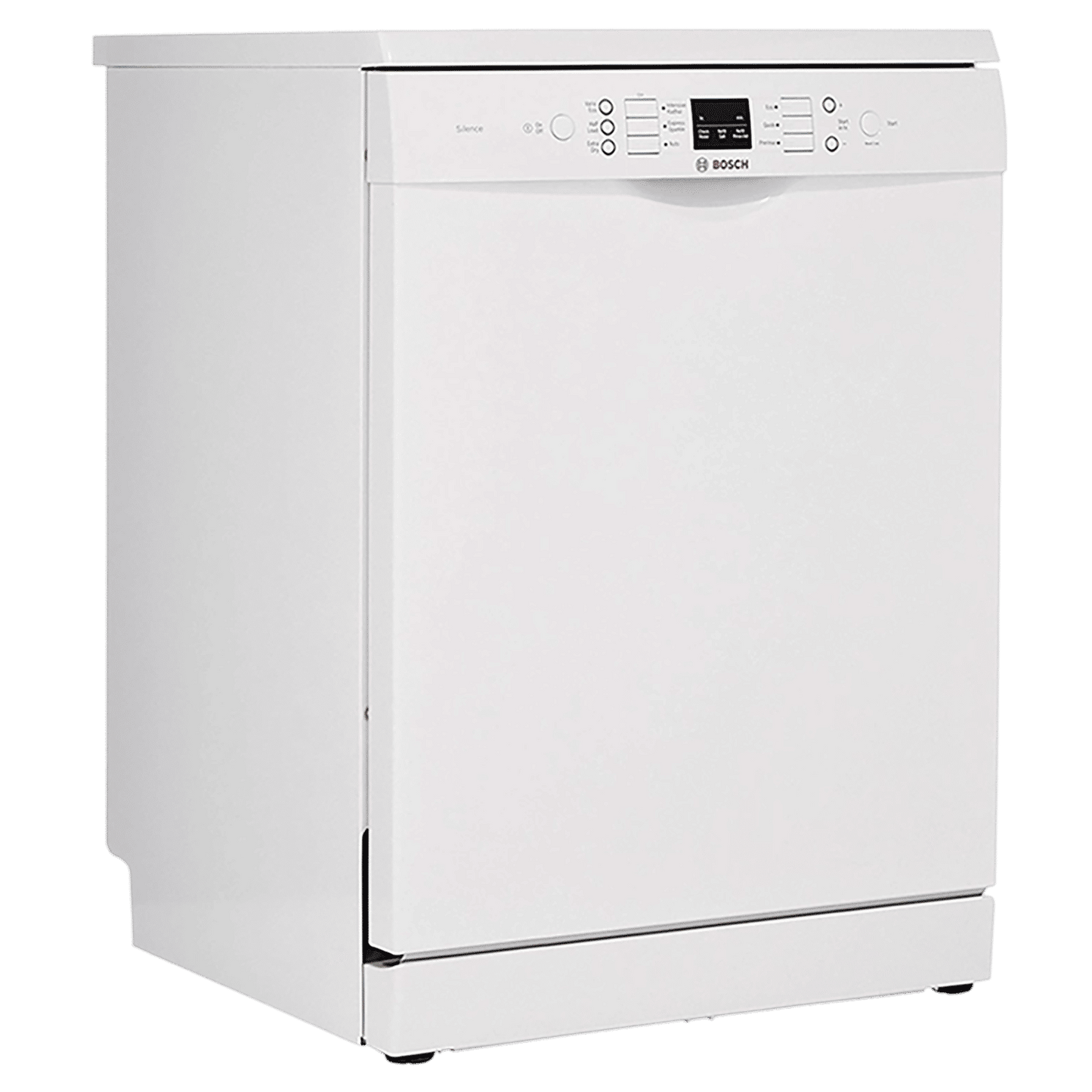 BOSCH Series 6 13 Place Settings Free Standing Dishwasher with Glass Protection Technology (White)