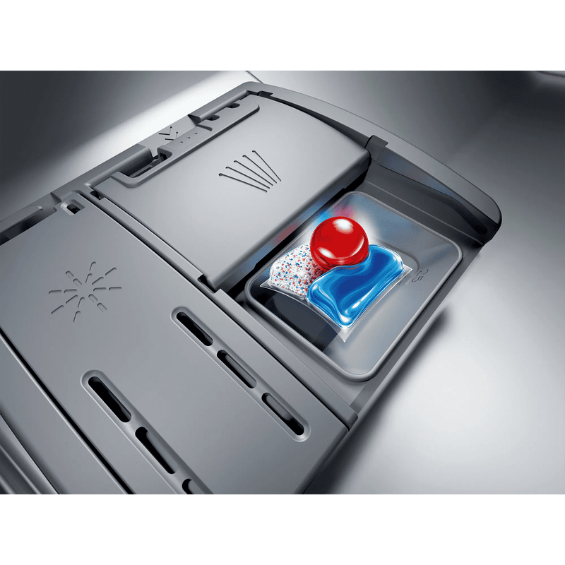 BOSCH Series 6 13 Place Settings Free Standing Dishwasher with Glass Protection Technology (Silver Inox)
