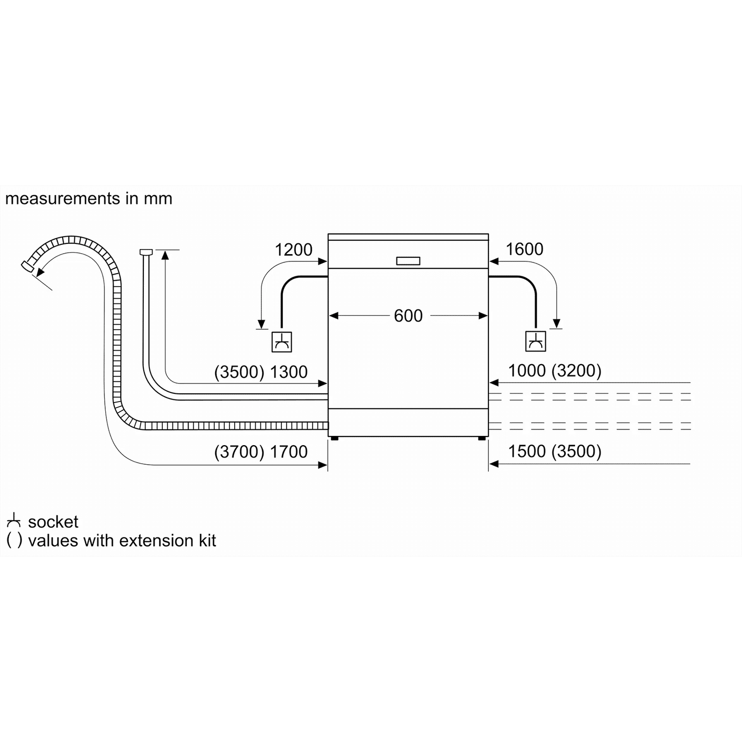 BOSCH Series 6 13 Place Settings Free Standing Dishwasher with Glass Protection Technology (Silver Inox)