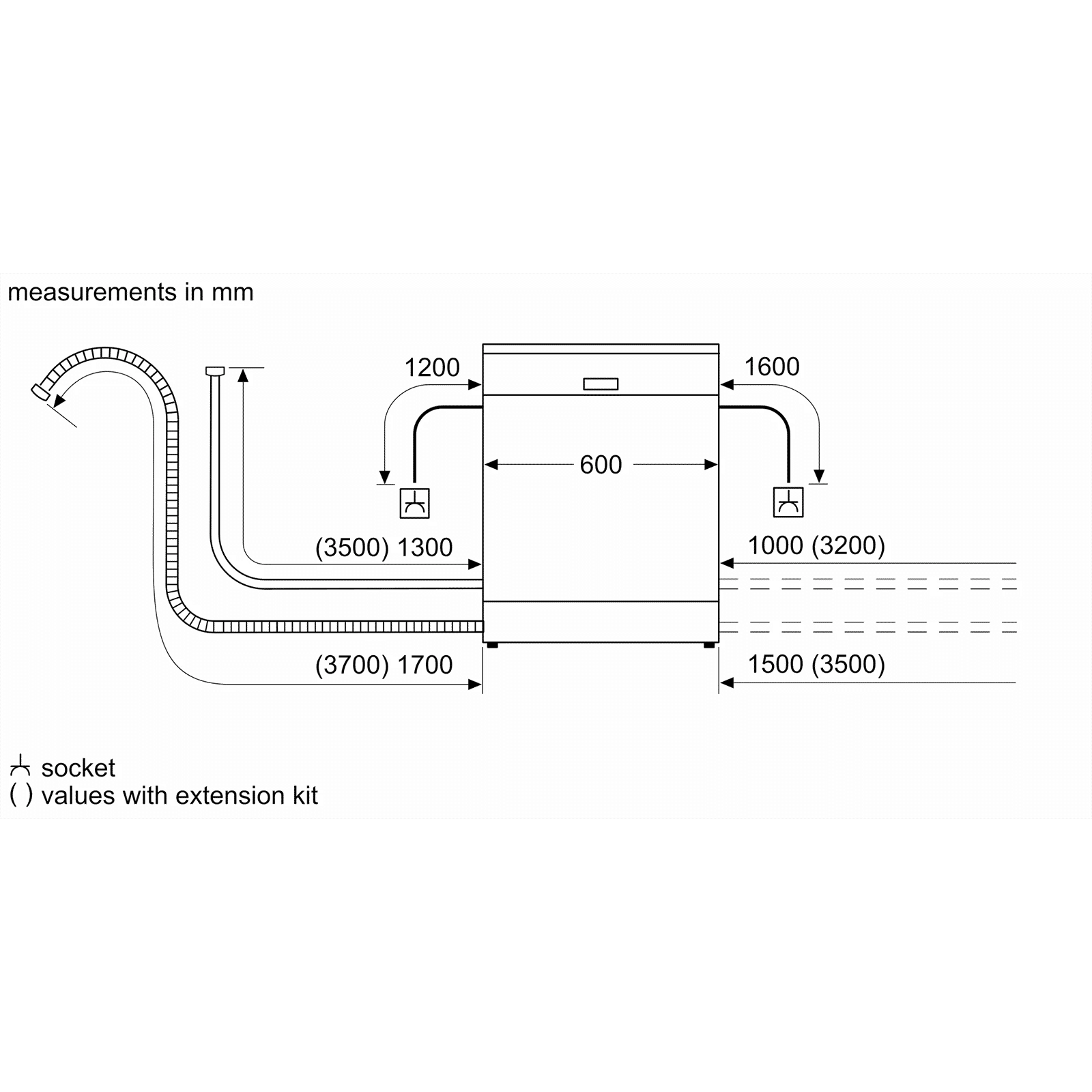 BOSCH Series 6 13 Place Settings Free Standing Dishwasher with Glass Protection Technology (Silver Inox)