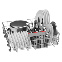 BOSCH Series 6 13 Place Settings Free Standing Dishwasher with Glass Protection Technology (Silver Inox)
