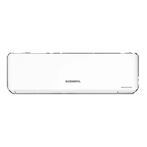 O General 1 Ton 3 Star Inverter Split AC With Coanda Airflow 10M,Anti Bacterial Filter - White (Copper Condenser, ASGG12CPAA-B)