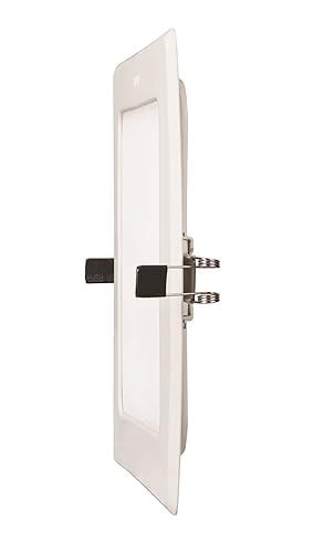 Philips Razor 12W Square LED Downlighter (Warm White, B0FQDWFK9S)