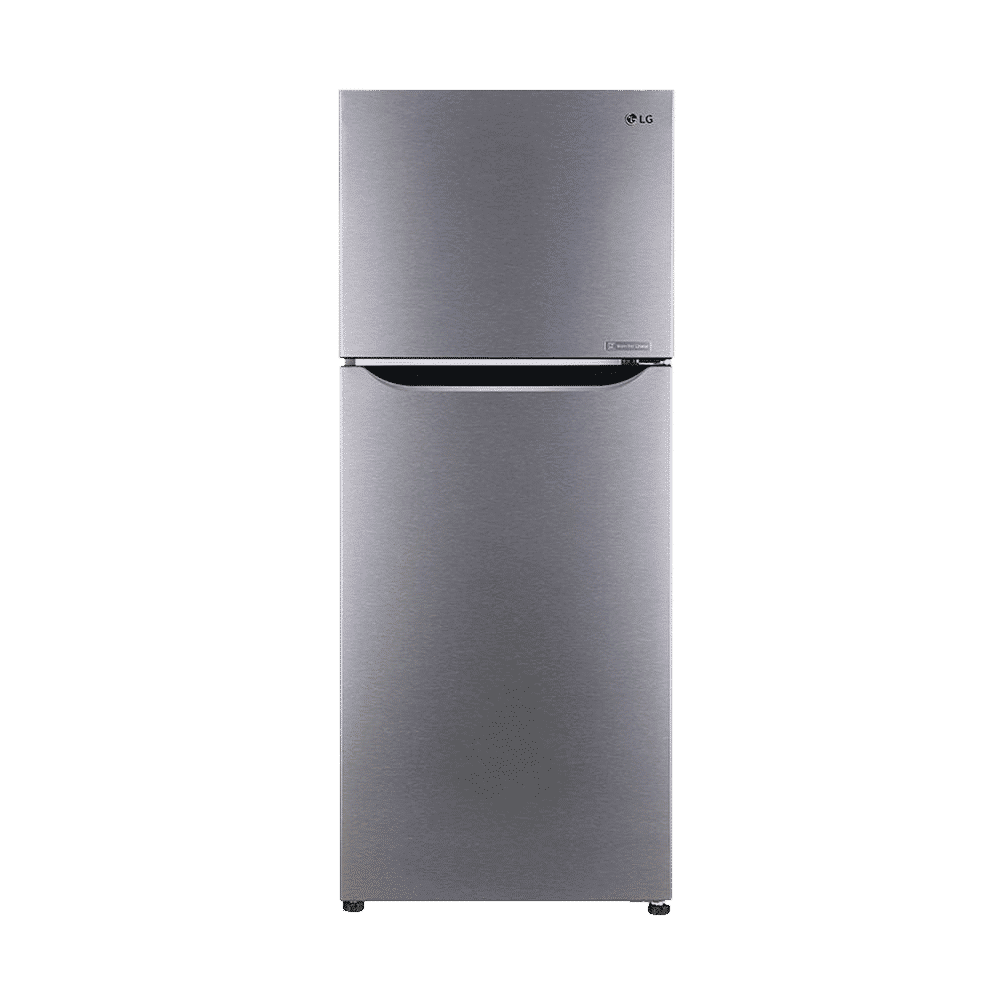 LG 242 Litres 2 Star Frost Free Double Door Refrigerator with Multi Air Flow (GL-N292DDSY, Dazzle Steel)