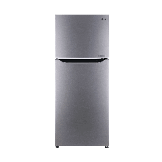 LG 242 Litres 2 Star Frost Free Double Door Refrigerator with Multi Air Flow (GL-N292DDSY, Dazzle Steel)