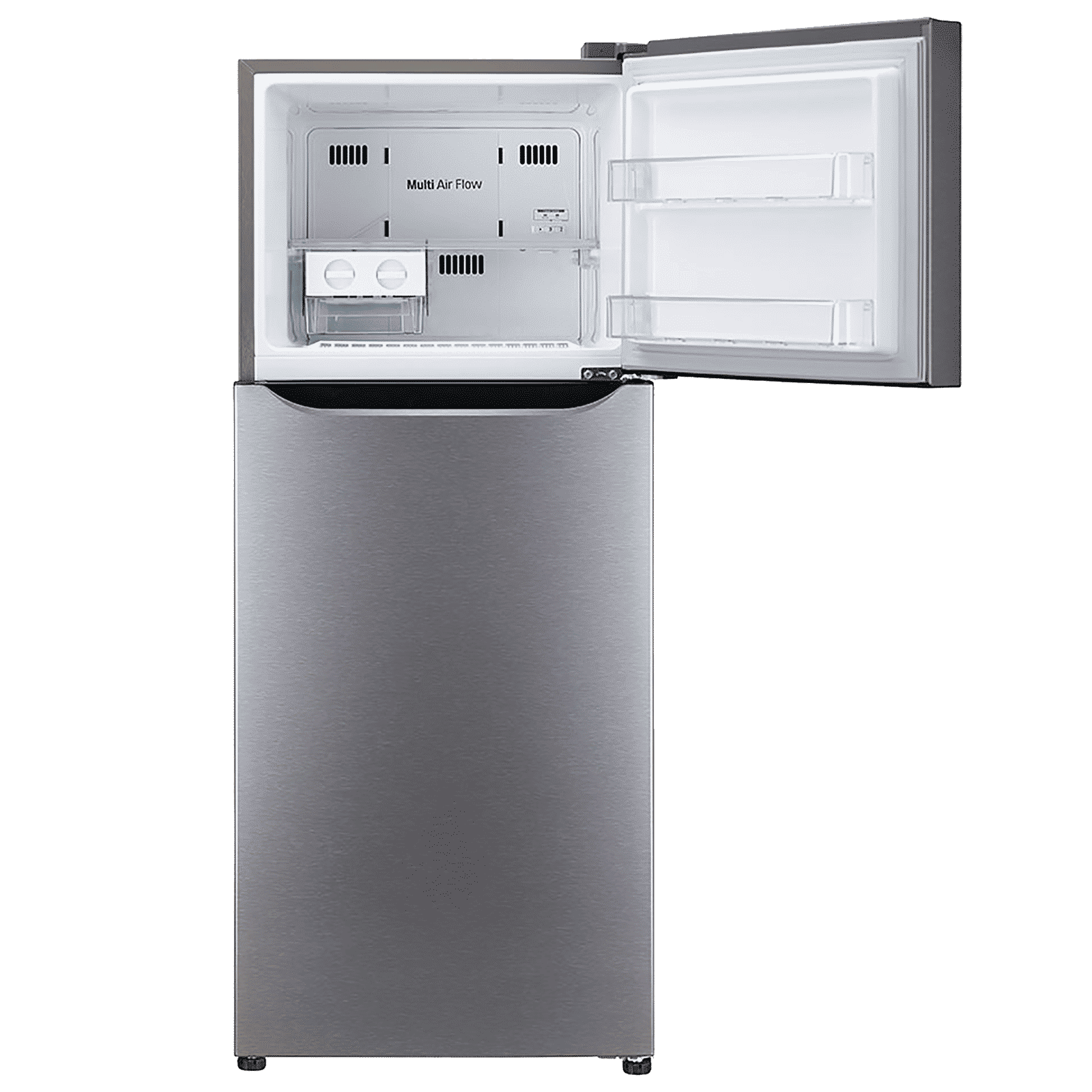 LG 242 Litres 2 Star Frost Free Double Door Refrigerator with Multi Air Flow (GL-N292DDSY, Dazzle Steel)