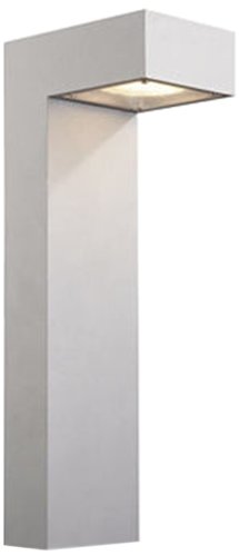 Philips 16184/87/46 7-Watt Outerstylers Pedestal/Post Light (Gray and Aluminium)
