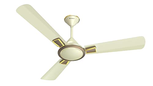Havells 1200mm Bianca BLDC Motor Ceiling Fan | 5 Star RF Remote, 100% Copper,High Air Delivery,Upto 60% Energy Saving | ECO Active Technology, Flexible Timer Setting | (Pack of 1, Espresso Brown)