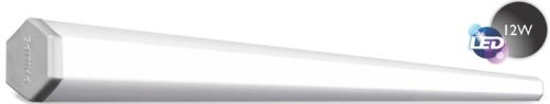 Philips 30965 myLiving Metal and Synthetics Hexa LED Wall Light (Aluminium and Silver)