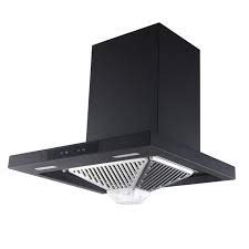 Kaff Eden DHC 60 cm Kitchen Chimney (Black)