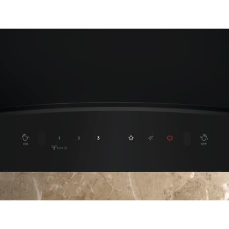 Electrolux 60 cm Wall Mounted Chimney Touch controls (ECT6841KB, Black, 223 (Sq.ft) Area Coverage)-2