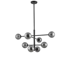 Philips Celestial 8H Smoky Black G9 Modern Chandelier