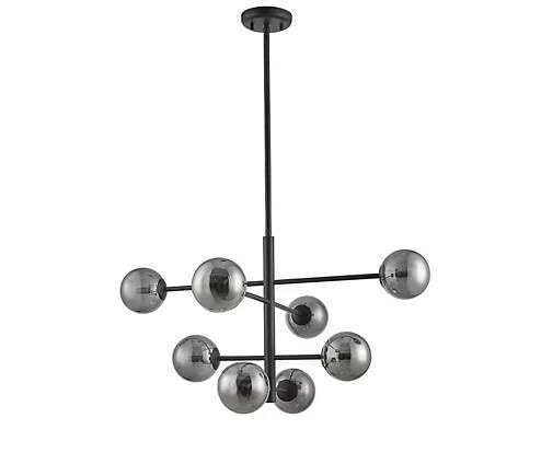 Philips Celestial 8H Smoky Black G9 Modern Chandelier