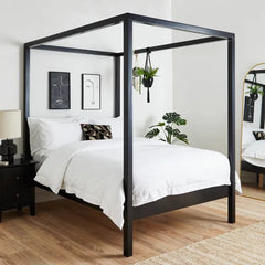 Wynmist 4 Poster Canopy Bed Frame