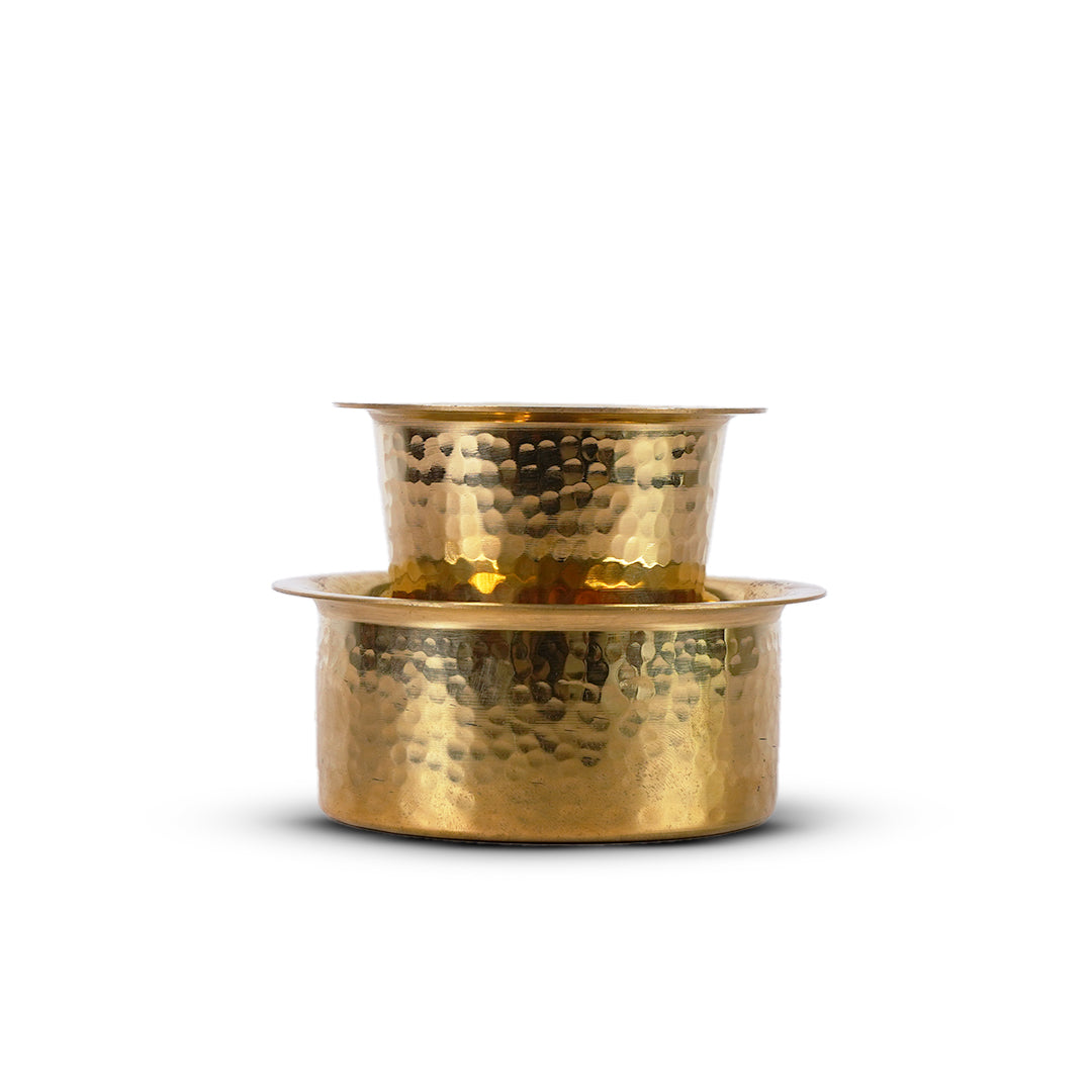 Brass Coffee Davara & Tumbler - Big