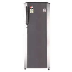 LG 261 Litres 3 Star Direct Cool Single Door Refrigerator with Stabilizer Free Operation (GL-B281BPZX.DPZZEB, Shiny Steel)