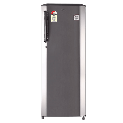 LG 261 Litres 3 Star Direct Cool Single Door Refrigerator with Stabilizer Free Operation (GL-B281BPZX.DPZZEB, Shiny Steel)