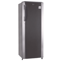 LG 261 Litres 3 Star Direct Cool Single Door Refrigerator with Stabilizer Free Operation (GL-B281BPZX.DPZZEB, Shiny Steel)