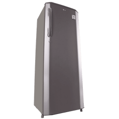 LG 261 Litres 3 Star Direct Cool Single Door Refrigerator with Stabilizer Free Operation (GL-B281BPZX.DPZZEB, Shiny Steel)