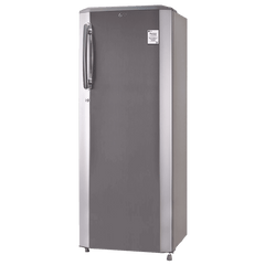 LG 261 Litres 3 Star Direct Cool Single Door Refrigerator with Stabilizer Free Operation (GL-B281BPZX.DPZZEB, Shiny Steel)