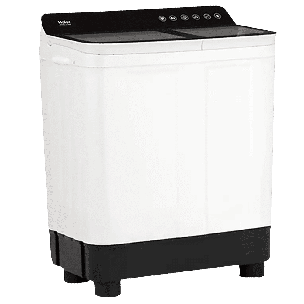 Haier 10 kg 5 Star Semi Automatic Washing Machine with 4D Magic Filter (HTW100-178BK, Black)