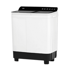 Haier 10 kg 5 Star Semi Automatic Washing Machine with 4D Magic Filter (HTW100-178BK, Black)