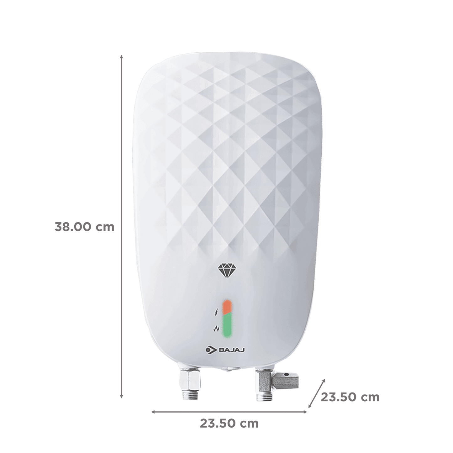 BAJAJ Juvel 1 Litre Vertical Instant Geyser with Multiple Safety Systems (White)