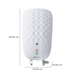 BAJAJ Juvel 1 Litre Vertical Instant Geyser with Multiple Safety Systems (White)