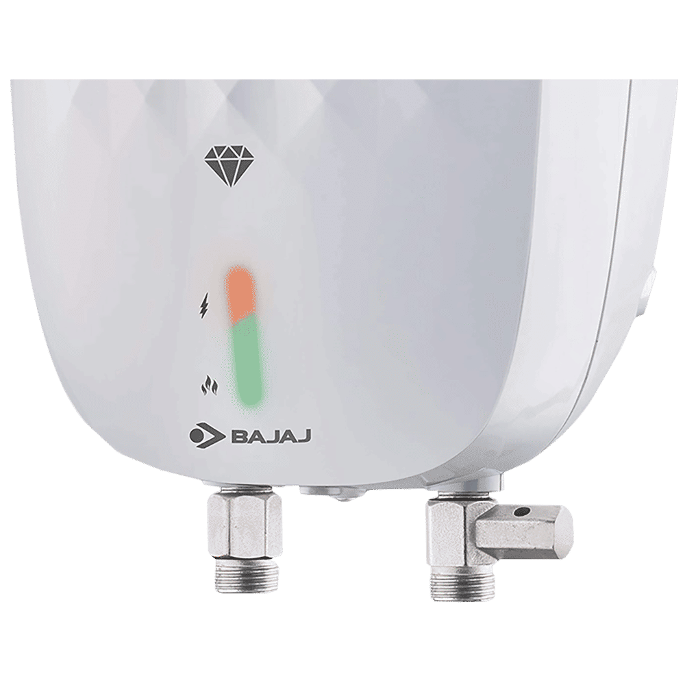 BAJAJ Juvel 1 Litre Vertical Instant Geyser with Multiple Safety Systems (White)