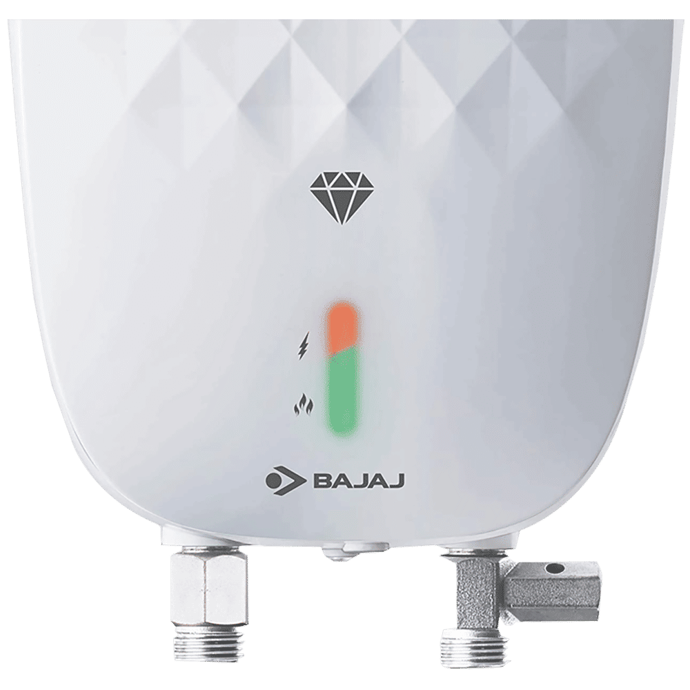 BAJAJ Juvel 1 Litre Vertical Instant Geyser with Multiple Safety Systems (White)